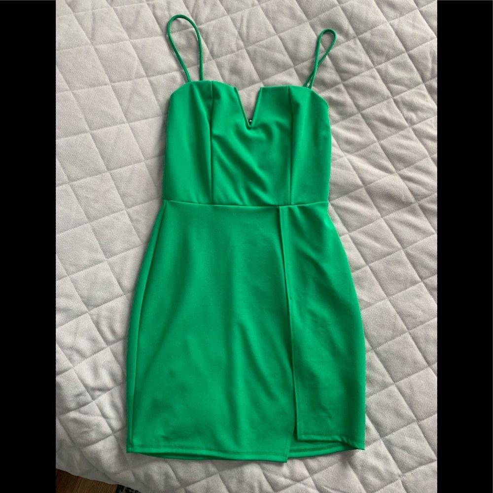 Green Fashion Nova dress